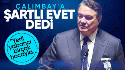 Beşiktaş'ta başkan adayı Hasan Arat'tan Rıza Çalımbay'a şartlı evet! "Yerli-yabancı hocalarla..."