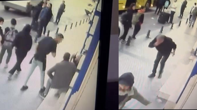 İstanbul'da şişe fırlatan adamı kalemle öldürdü!