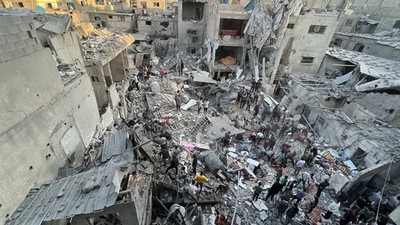İsrail Han Yunus ve Nusayrat kamplarını bombaladı! Ölü ve yaralılar var