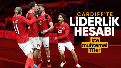 A Milli Takım Galler deplasmanında liderlik peşinde! İşte muhtemel 11'ler...