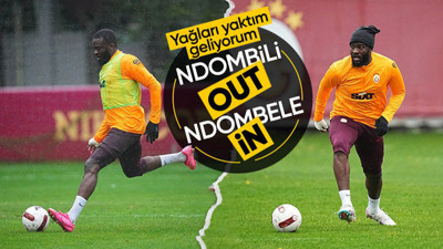 Ndombele fazla kilolarından kurtuldu Okan Buruk'un gözüne girdi! Devre arasında...