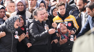 Pençe- Kilit Operasyonunda şehit düşen Üsteğmen Abdullah Köse, son yolculuğuna uğurlandı