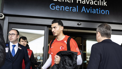 A Milli Futbol Takım yurda döndü
