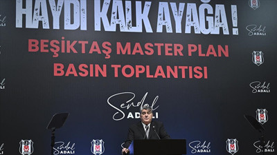 Serdal Adalı 'Beşiktaş'ın kurtuluş projesi' diyerek tanıttı