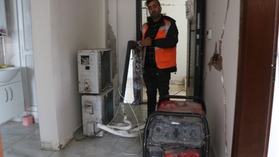 Hatay'da eşyaları çalınan iş yerinin sahibi farketmeden polis buldu!