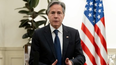 Gazze'deki soykırıma destek veren Blinken protestocular tarafından konuşturulmadı