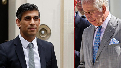 Elgin Mermerleri gerilimi yaşanırken Kral Charles Yunanistan bayraklı kravat taktı!