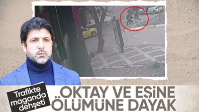Eski milli futbolcu Oktay Derelioğlu ve eşi trafikte dehşeti yaşadı! Magandalar öldüresiye dövdü