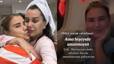 Dilan Polat'ın kara kutusu Şule sınır dışı edildi! Uçaktan attığı video çok konuşuldu