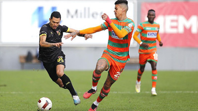 Alanyaspor İstanbul'da tek golle kazandı