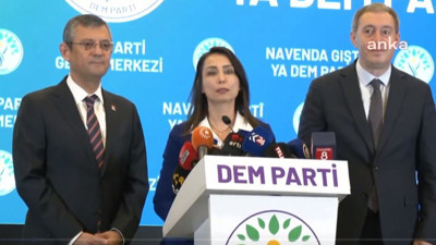 HDP Eş Genel Başkanı Tülay Hatimoğulları Özgür Özel için "CHP'nin eş başkanı diyesim geldi" dedi
