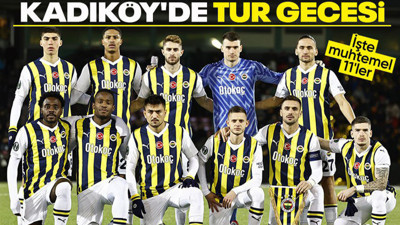 Fenerbahçe tur için Spartak Trnava karşısında! İşte muhtemel 11'ler