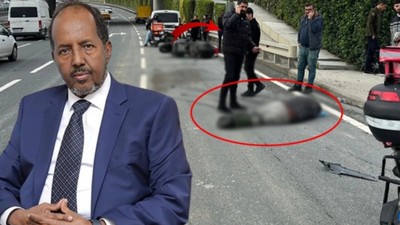 Somali Cumhurbaşkanı, motokuryenin ölümüne neden olan oğlunun yurt dışına kaçmadığını savundu! "İşi vardı"