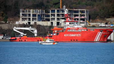 Zonguldak'ta batan geminin kayıp 7 mürettebatını arama çalışmaları 33. gününde devam ediyor