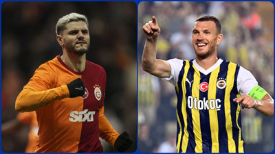 Dzeko mu, Icardi mi? Fenerbahçe-Galatasaray derbisinde gözler golcülerde