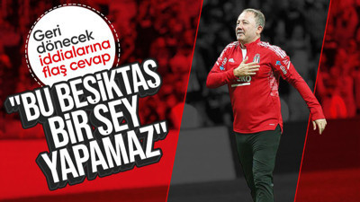 Sergen Yalçın'dan Beşiktaş sözleri! "Bu Beşiktaş bir şey yapamaz"