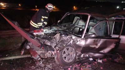 Tekirdağ Çorlu'da feci trafik kazası: 5 yaralı