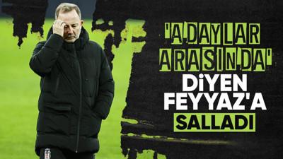 Sergen Yalçın'dan Feyyaz Uçar'a 'adaylık' cevabı! "Beşiktaş'ta seçenek olmam"