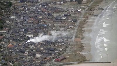 Japonya'da dün peş peşe deprem meydana geldi! Ölü sayısı 48'e yükseldi