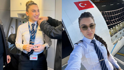 Sabri Sarıoğlu'nun eşi Yağmur Sarıoğlu kaptan pilot oldu