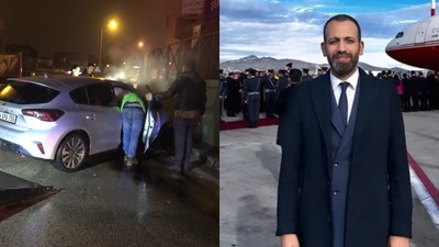 TÜGVA Genel Başkan Yardımcısı Mehmet Fatih Kaya trafik kazası geçirdi! Hemen hastaneye kaldırıldı
