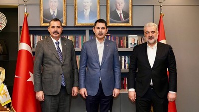 AK Parti İBB Başkan adayı Murat Kurum'dan MHP'ye ziyaret!