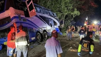 Brezilya'da feci kaza! Otobüs ile kamyon çarpıştı: 25 ölü