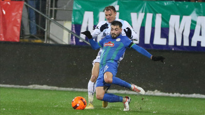 Çaykur Rizespor Adana Demirspor'u tek golle geçti