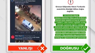 Giresun Gülpembe Hatun Yurdu'nda 'asansör düştü' iddialarına ilişkin KYK'dan açıklama geldi
