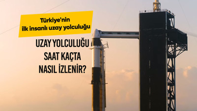 İlk Türk Astronot Alper Gezeravcı'nın uzay yolculuğu saat kaçta başlıyor? Tarihi uzay yolculuğu nasıl, nereden izlenir?