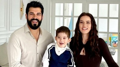 Fahriye Evcen küçük oğlu Kerem'in fotoğrafını ilk kez paylaştı
