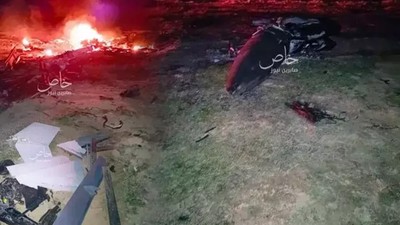İran ABD'nin 30 milyon dolarlık MQ-9 Reaper'ini düşürdü! Dünya bu görüntülerle şoke oldu