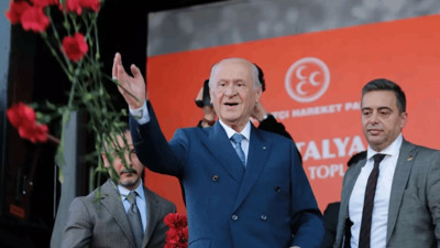 Son Dakika: MHP Genel Başkanı Devlet Bahçeli Mersin'de Yerel Seçim mitinglerine başladı