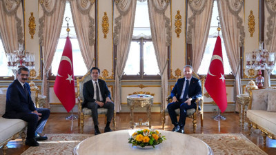 İYİ Parti İBB adayı Buğra Kavuncu İstanbul Valisi Gül'ü ziyaret etti