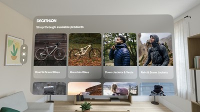 DECATHLON, APPLE VISION PRO'DA SON TEKNOLOJİ ÜRÜNÜ SÜRÜKLEYİCİ BİR DENEYİM SUNMAYA HAZIRLANIYOR