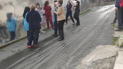 Estetik ameliyat olduktan sonra masrafları ödememek için kaçmaya çalışan kadının görüntüleri olay oldu