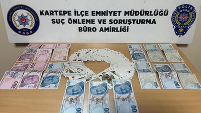 Kocaeli'de kumar oynayan 4 şahsa 25 bin 700 TL ceza
