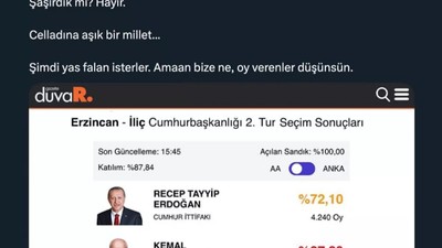 Erzincan'daki felaket sonrası bazı hesaplardan 'skandal' paylaşımlar