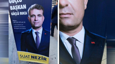 İzmir'de siyasi hata! İYİ Parti'nin eski CHP'li adayı afişte bakın hangi rozetle poz verdi