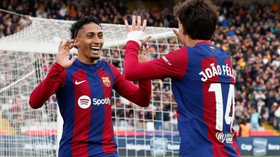Barcelona, sahasında Getafe'yi 4-0 mağlup etti