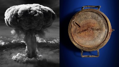 Hiroşima’daki atom bombalı saldırıda eriyen saat 31 bin 113 dolara alıcı buldu