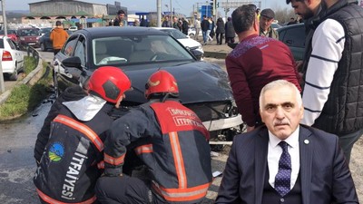 AK Parti'li milletvekili İnci Sakarya'da trafik kazası geçirdi