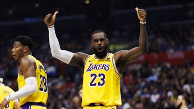 Los Angeles Lakers Washington Wizards'ı uzatmalarda geçti