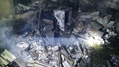 Mersin'de evde çıkan yangında karı koca hayatını kaybetti