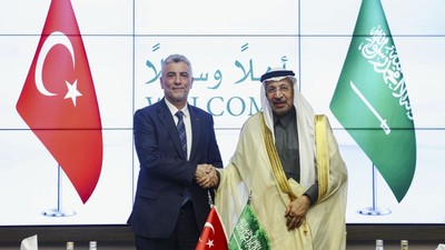 Ticaret Bakanı Ömer Bolat, Suudi Arabistan Yatırım Bakanı Al-Falih ile görüştü
