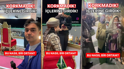 Türk YouTuber Ali Ertuğrul ve Tolga Öztürk Çuf Çuf Hoca'ya gitti
