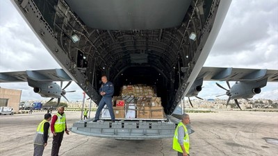 Türkiye'den Gazze'ye insani yardım gönderildi! Sağlık malzemeleri Ürdün'e ulaştı