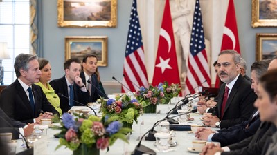 Dışişleri Bakanı Hakan Fidan, ABD'li mevkidaşı Blinken ile görüştü