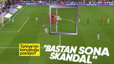 F.Bahçe-Pendik maçına damga vuran penaltı kararı! "Baştan sona skandal"
