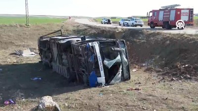 Başkent'te EGO otobüsü devrildi! Çok sayıda yaralı var